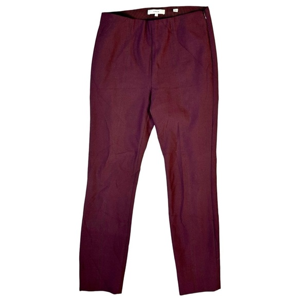 Vince Burgundy Legging Pants Womens Size Small - Picture 1 of 6